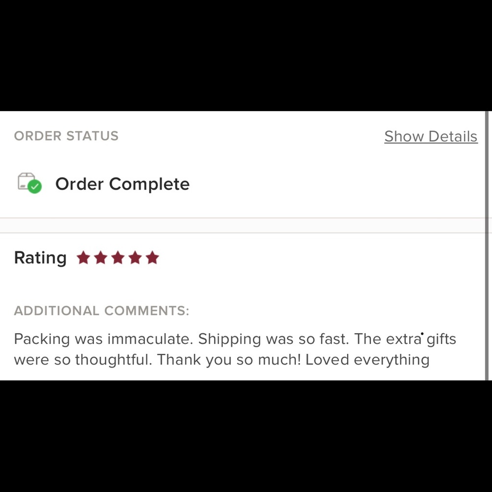 Shop with confidence!